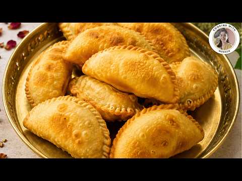 Mawa Gujiya Recipe | मावा वाली खस्ता गुजिया | Janmashtami Sweet | Special Crispy & Delicious Gujiya