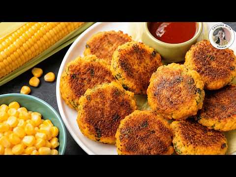 Sweet Corn Cutlet | বাইরে মুচমুচে, ভিতরে নরম | Crispy Sweet Corn Cutlet | Easy Evening Snack Recipe