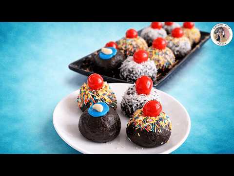 Chocolate Laddu Recipe | Easy No Cook Sweet | Kids Favorite Dessert